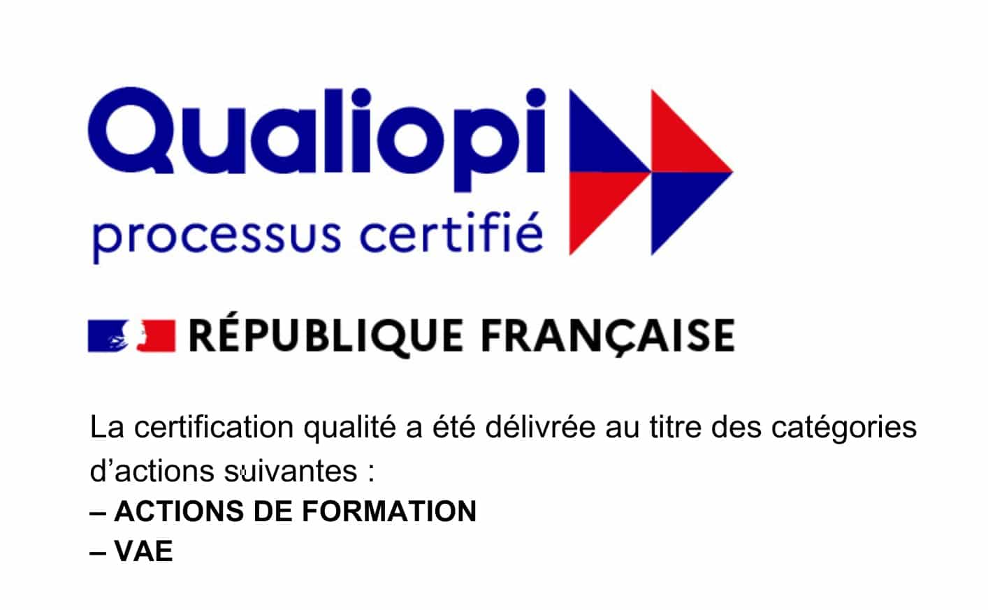 Logo qualiopi certification grim edif ecole régisseur technique et technicien