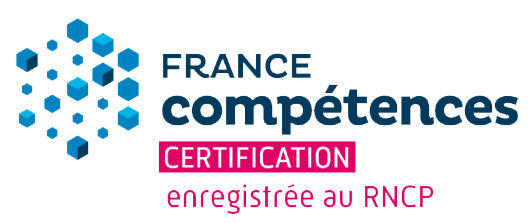 Logo france compétences partenaires du GRIM EDIF centre de formation lyonnais