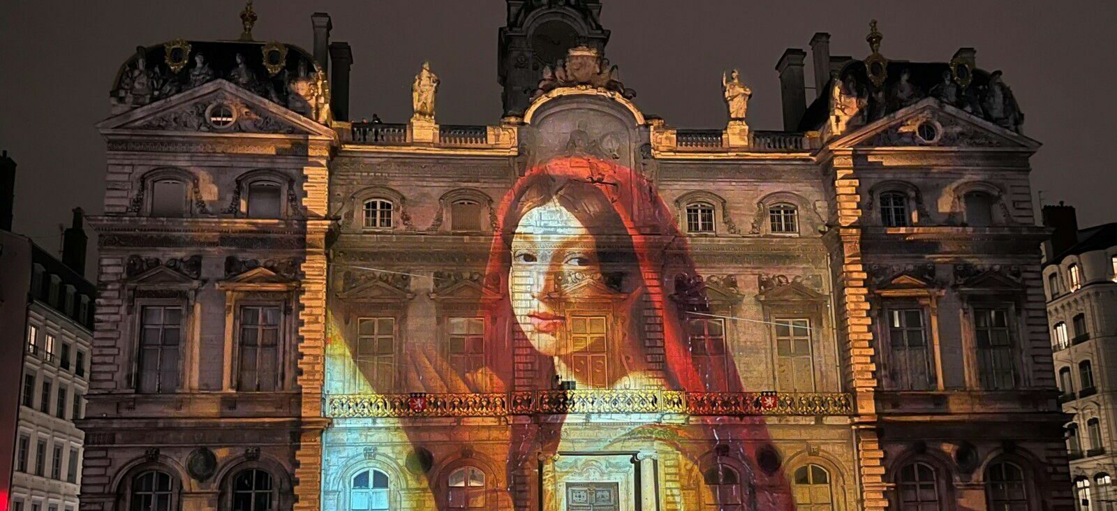 mapping vidéo fête des lumière Lyon