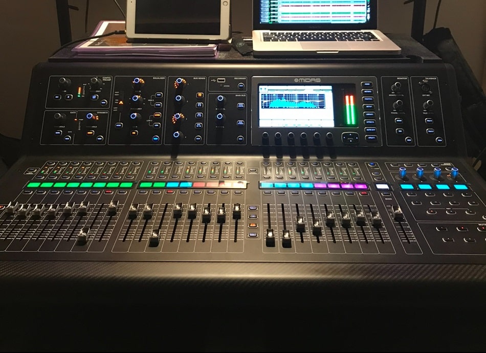 midas table de mixage numérique