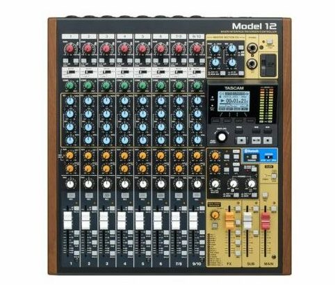 console de mixage numérique tascam model 12